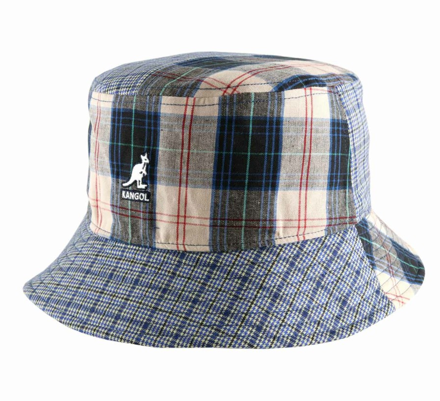 * | Kangol Plaid Mashup Bucket