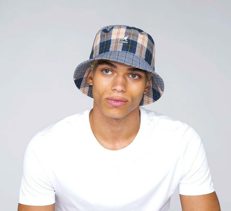 * | Kangol Plaid Mashup Bucket