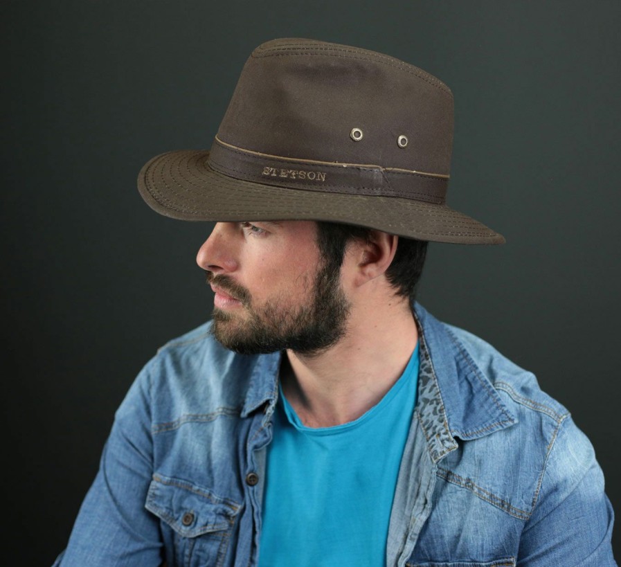 * | Stetson Traveller Waxed Coton