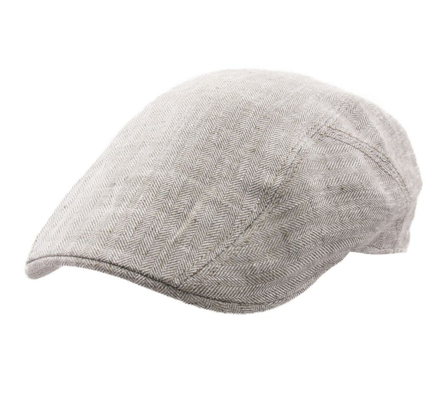 * | Stetson Ivy Cap Linen Fischgrat