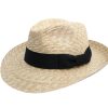 * | Classic Italy Classic Wide Straw Fedora