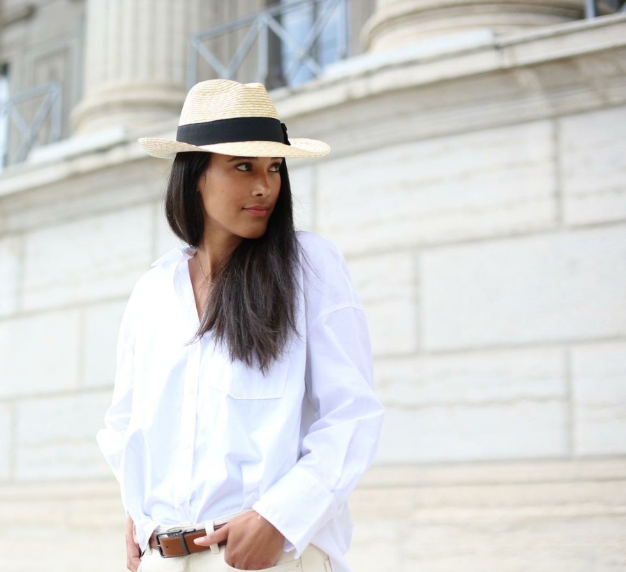 * | Classic Italy Classic Wide Straw Fedora